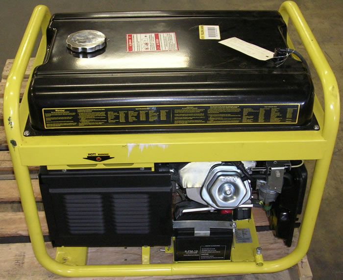   G8000S COMMERCIAL DUTY 15 HP GAS POWERED 8000 10000 WATT GENERATOR