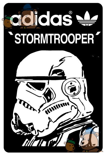 adidas Star Wars Poster stormtrooper Ver2 (54cm x 78cm)  