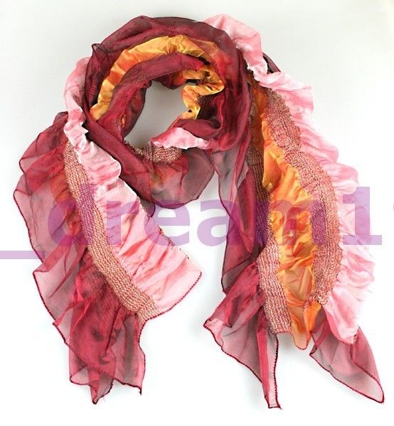 New pretty corrugation design Shawl /Scarf /Wrap #2546  