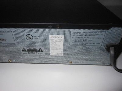 Sony Dual Deck RCD W10 CD Recorder Burner CD R/CD RW w/ 4x speed 