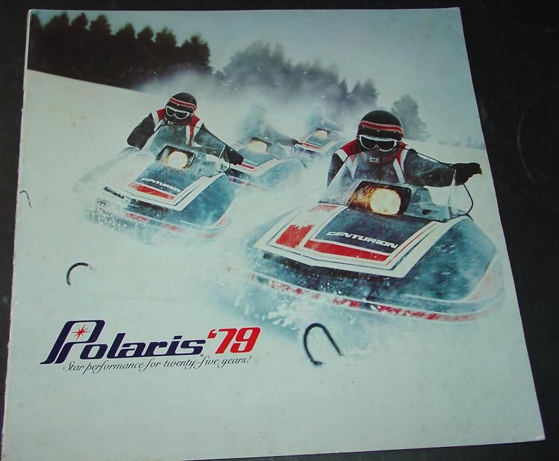 VINTAGE 1979 POLARIS SNOWMOBILE SALES BROCHURE  