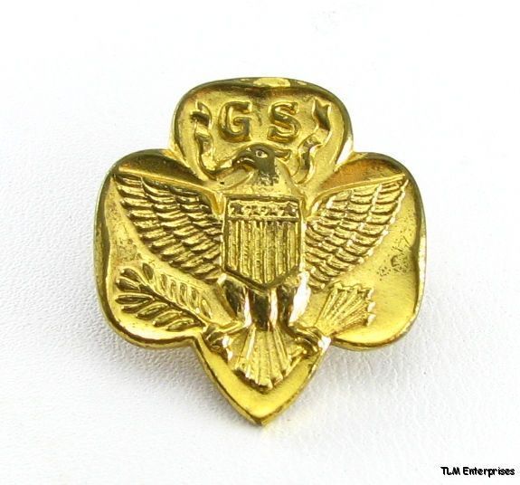 GSA GIRL SCOUTS OF AMERICA   Vintage eagle PIN  