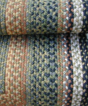 Easy Care Braided Reversible Runner Accent Rug 2x6   Sophisticated 