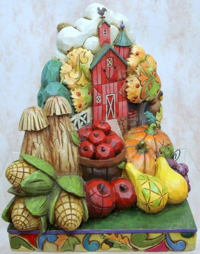 JIM SHORE Totum Americana Harvest Turkey ENESCO 4017594  