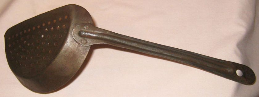   MOON Ladle Strainer Spatula Flipper Utensil Ohio Amish Country  