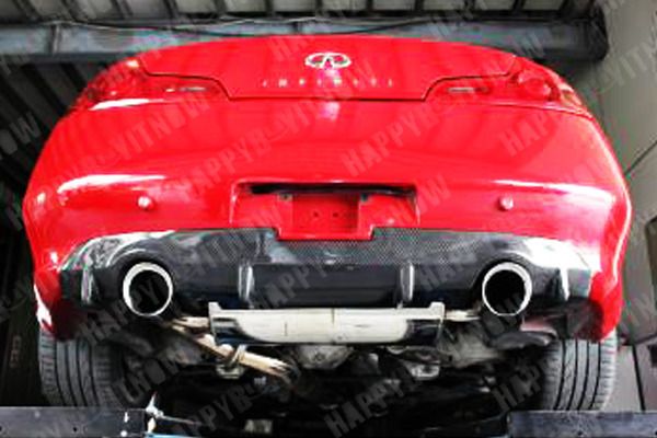 CARBON FIBER Infiniti G35 coupe V35 03 06 REAR DIFFUSER SPOILER parts 