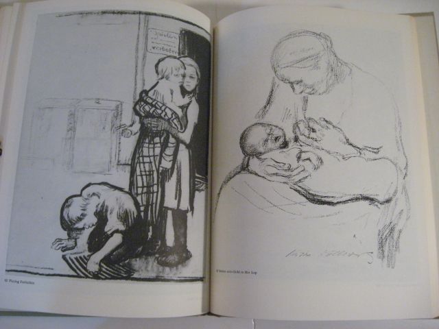 1966 KAETHE KOLLWITZ SKETCHES OF HUMAN CONDITION  