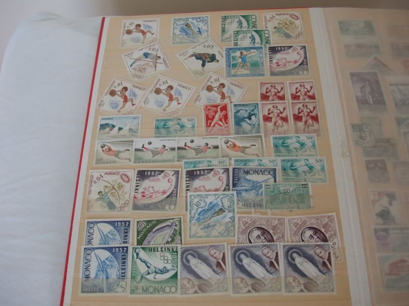 Monaco early to modern collection in stockbook. Mint and used, stamps 