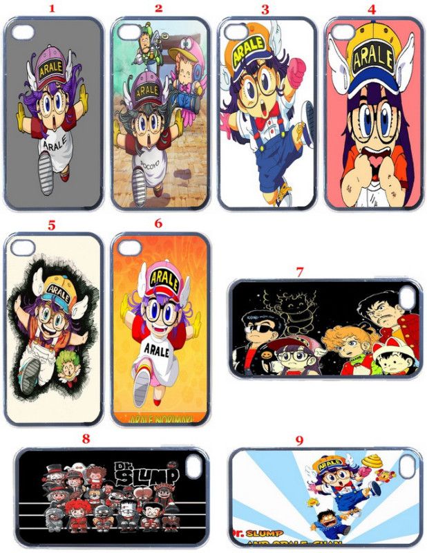 Dr Slump Arale Fans iPhone 4 Hard Case  