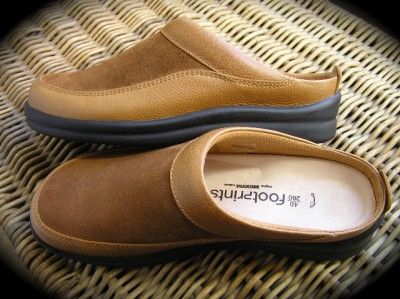 Birkenstock FOOTPRINTS ASHBY Clogs Leather Suede R & N  