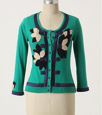 New Anthropologie Remaining Lilies Cardigan Size XS S M  