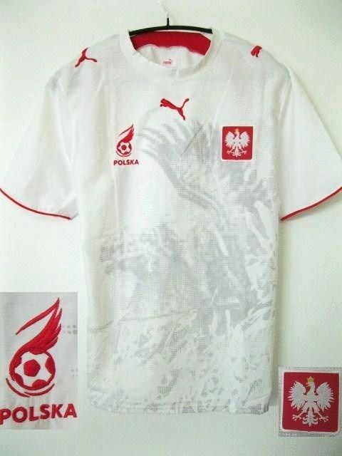   POLAND HOME 2006/2007 FOOTBALL SOCCER JERSEY TRIKOT MAILLOT  