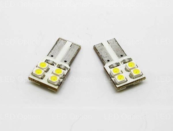 Blue 8 SMD 3528 T10 158 168 194 LED Side/Step Door Lights Bulbs 