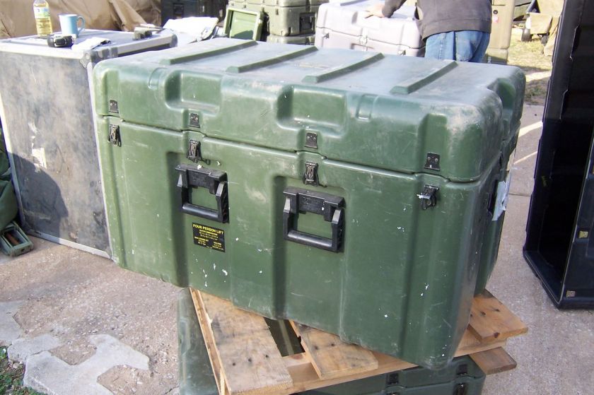 HARDIGG SURPLUS MILITARY STORAGE CONTAINER 39x24x23 ARMY CASE  