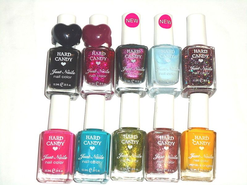 10x Hard Candy Just Nails Nail Color Polish Assorted  