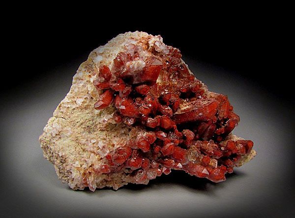 Red Phantom Quartz, Orange River, South Africa  