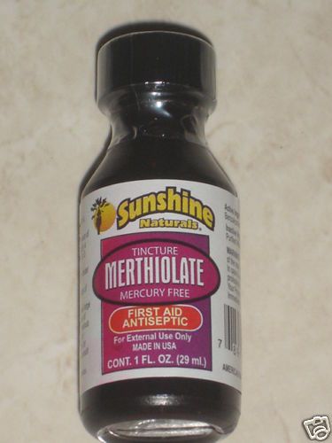 Tincture Merthiolate (Tintura) 1 fl oz  