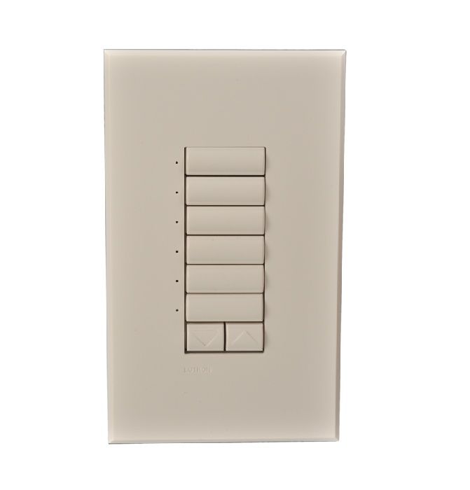 NEW Lutron HomeWorks SK 6BRL NI WH E see Touch Button / Faceplate Kit 