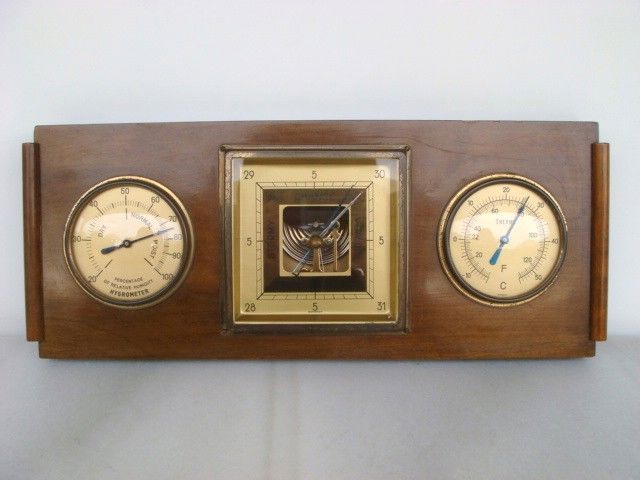 Michael Krittian Hygrometer Thermometer Old Wall Unit  