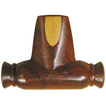 SOLID BRAZILIAN ROSEWOOD SAMBA/BIRD CALL WHISTLE #9 NEW  