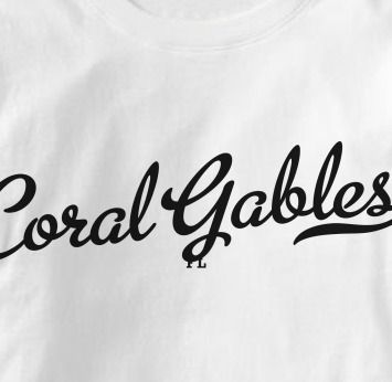 Coral Gables Florida FL METRO Hometown Souv T Shirt XL  