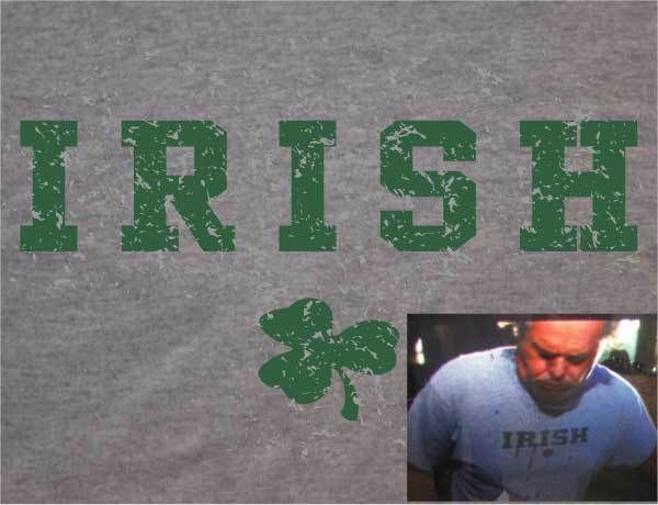 IRISH The Departed Frank Costello mob t shirt XL  