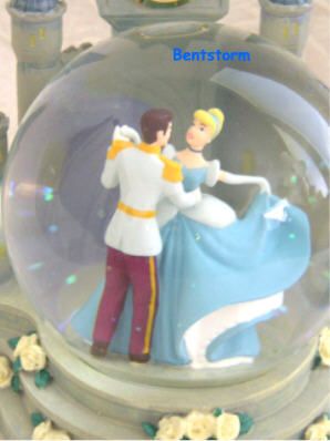 THE MOST ADORABLE DISNEY CINDERELLA & PRINCE CHARMING DANCING CASTLE 