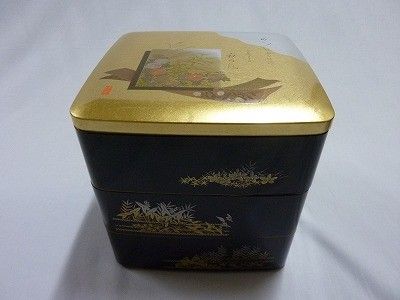 JAPANESE KANAZAWA GOLD LEAF/JYUBAKO 3STEPS MIYAKO MAKIE  