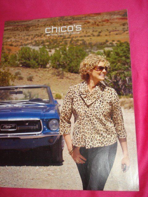 CHICOs fashion catalog 2008 Fall skirt top jacket  