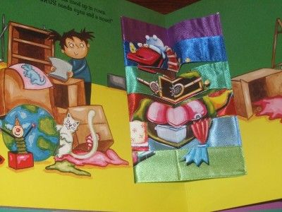 THE ATTIC O SAURUS * An amazing PULL THE RIBBON book  