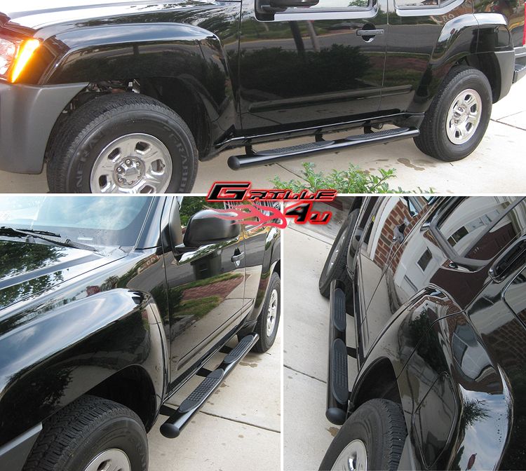 05 11 2011 Nissan Xterra 4Black Nerf Bars  