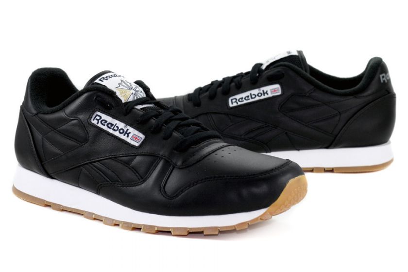 REEBOK CLASSIC CL LEATHER CLEAN 1251545 BLACK MEN  