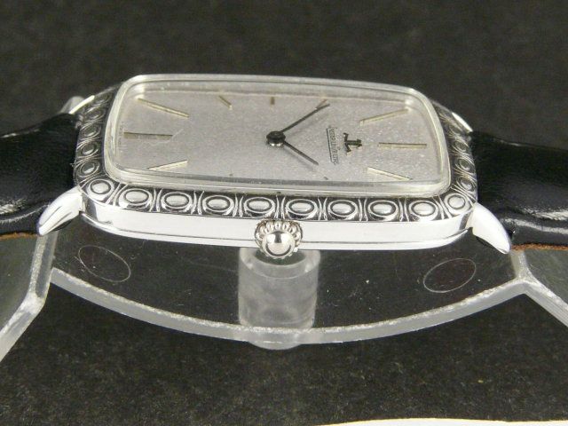 GOOD Con Vintage JUMBO Jaeger LeCoultre manual wind 800 sterling 