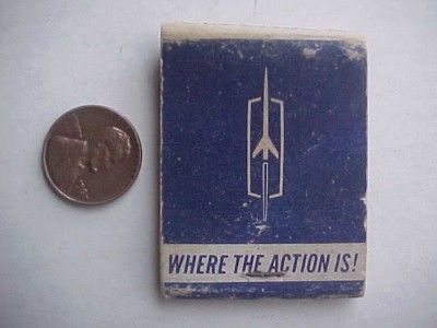   Kankakee Illinois Oldsmobile Motor Car dealership matchbook NICE OLDS