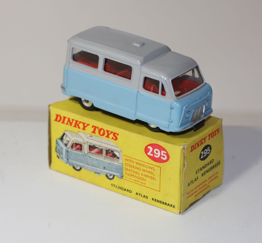 DINKY TOYS 295 ATLAS BUS BLUE /GREY MIB  