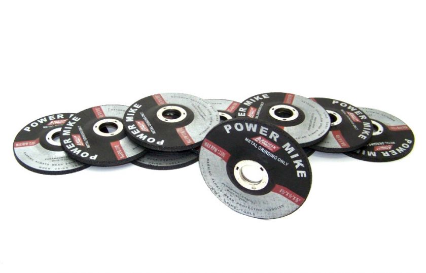 10 PC 4 1/2 X 1/4 X 7/8 METAL GRINDING WHEEL 10 PC SET  