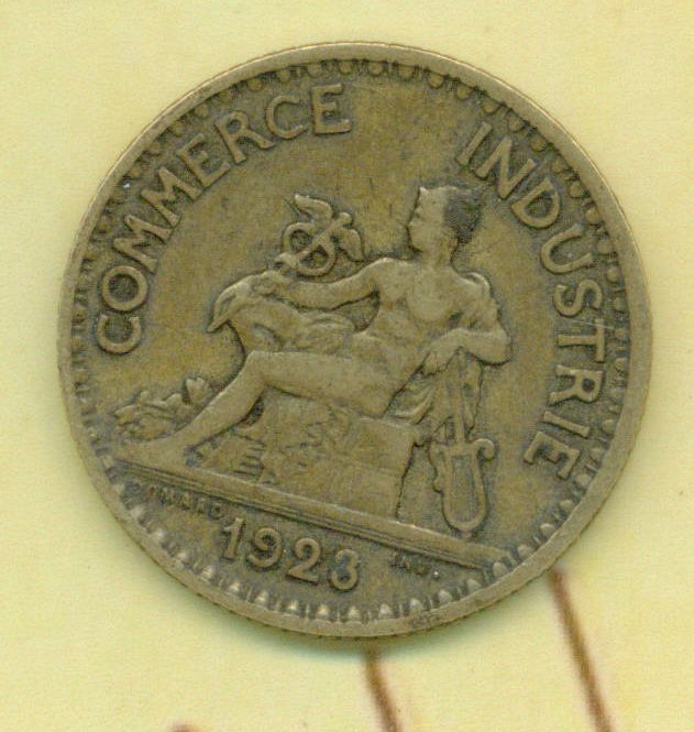 1923 Bon Pour 1 Franc Chambres De Commerce De France Industrie  