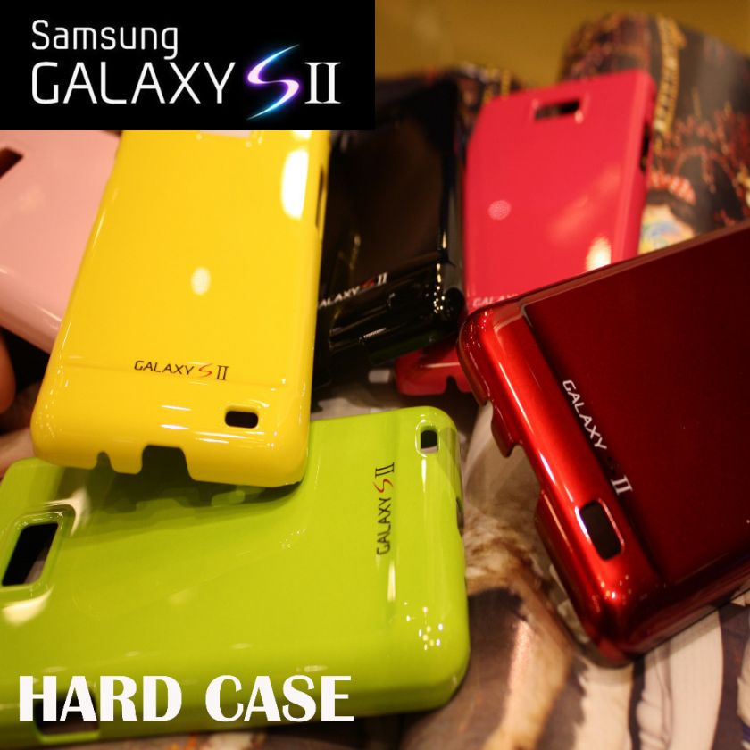 NEW SAMSUNG GALAXY S2 i9100 LOGO HARD CASE COVER  