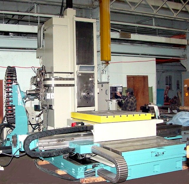 OLYMPIA 5 AXIS CNC HORIZONTAL Tbl TYPE BORING MILL  