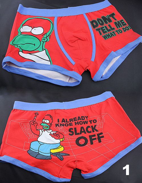 NEW Cartoon cute DISNEY Mickey Mens sexy Underwear boxer brief shorts 