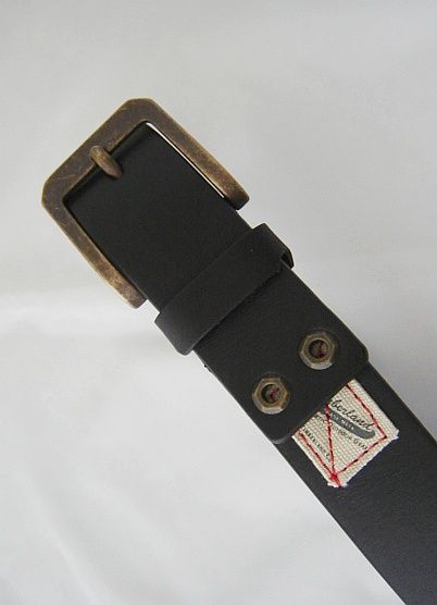 NWT TIMBERLAND MENS GENUINE LEATHER BELT BLACK 38  