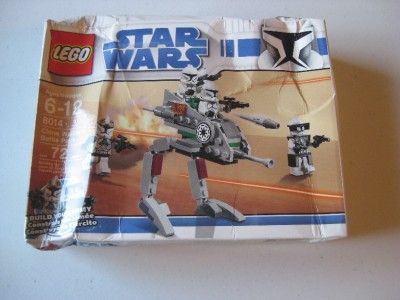 LEGO Star Wars 8014 CLONE WALKER BATTLE PACK NEW SEALED BOX Build your 