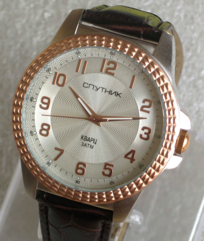 RUSSIAN QUARTZ WATCH SPUTNIK (St. Petersburg factory)  