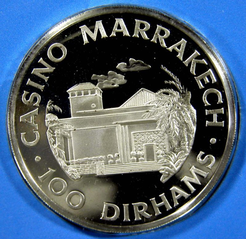 Official Gaming Coins World Great Casinos~#24 *MOROCCO*  