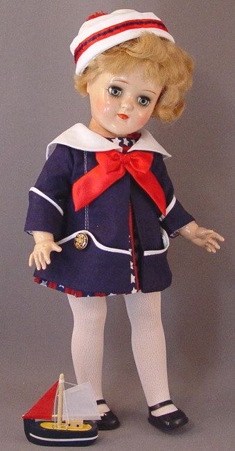 Effanbee Sailor Dress & Boat for 14 Tonner Patsy Toni  