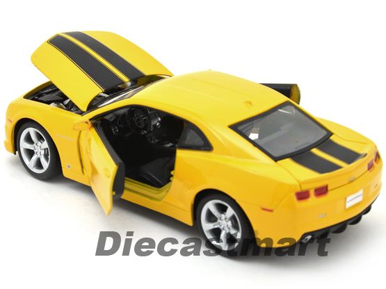 MAISTO 124 2010 CHEVROLET CAMARO SS RS NEW DIECAST MODEL CAR YELLOW 