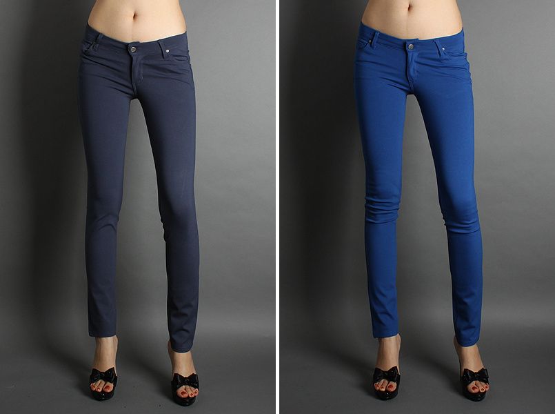 MOGAN Colors Sexy Skinny Jeggings Stretch Jean Leggings  