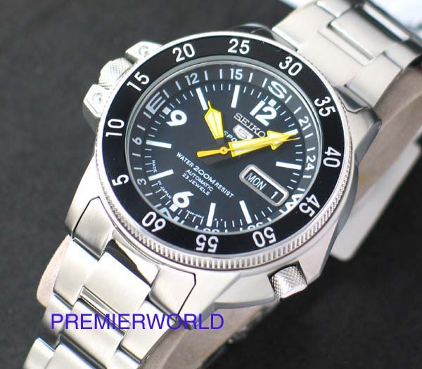 SEIKO AUTOMATIC ATLAS SKZ211 WATCH 200M SKZ211J1 JAPAN  