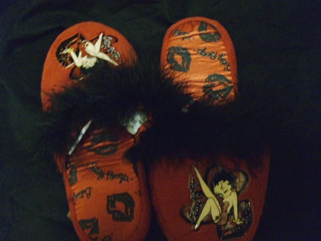 Sexy Betty Boop Kiss Slippers  