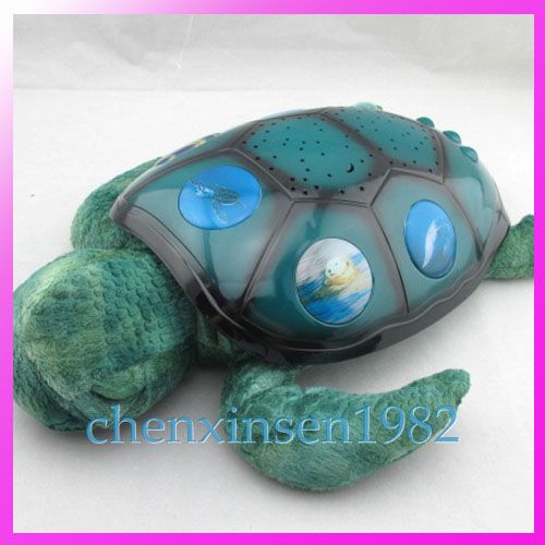 Star Sky Night twilight Sea turtle projector Night light Baby toy 